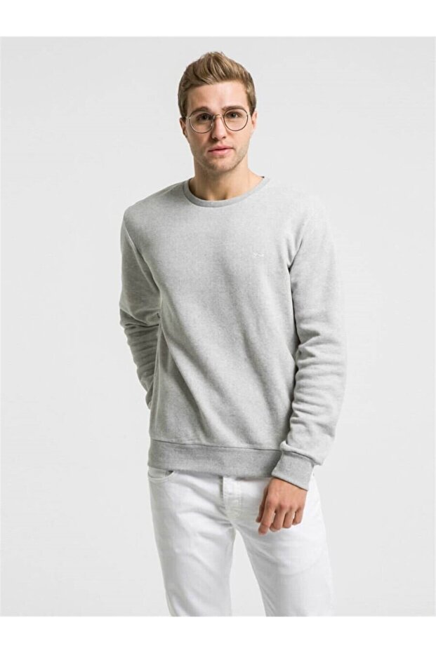 Danıtas Sweatshırt Gri - 1