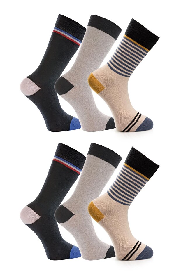 6 Pack Men's Socks