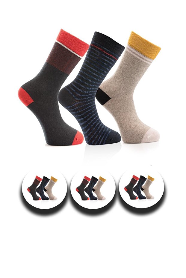 عبوة من 9 جوارب رجالية - 1