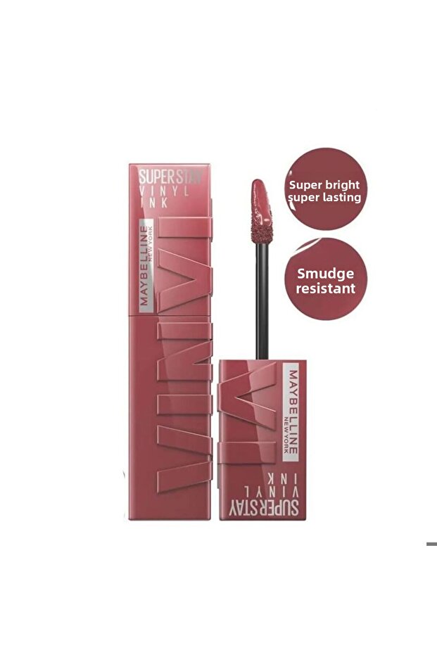 Super Stay Vinyl Ink Long Lasting Liquid Glossy Lipstick 40 Witty