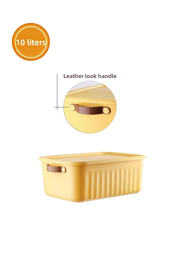 10 Liter Multi-Purpose Storage and Organizing Box with Lid - 3