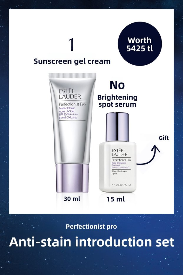 Care Set That Moisturizes the Skin and Reduces the Appearance of Blemishes - Sunscreen Cream 30ml, Blemish Serum 15ml
