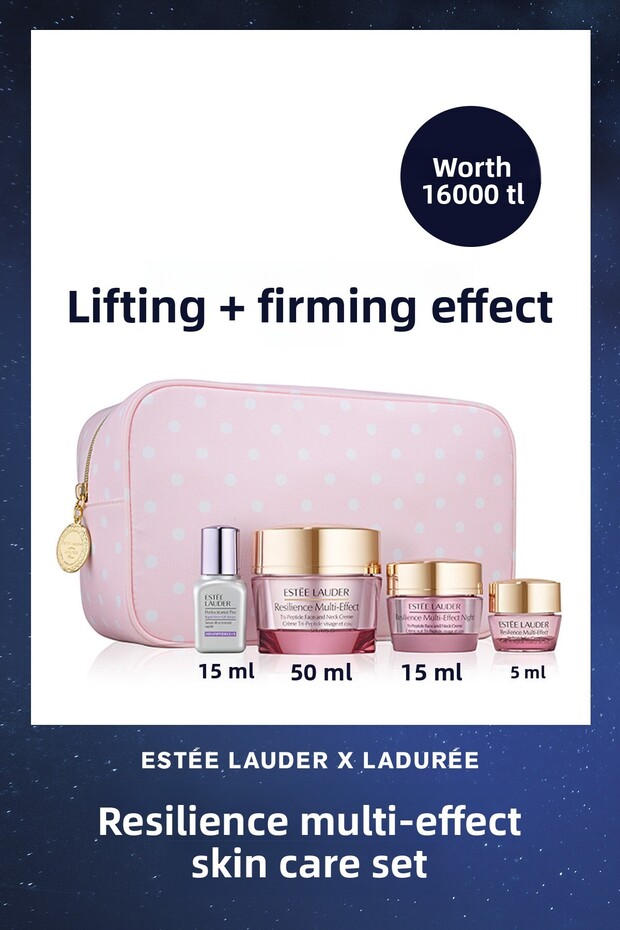 Resilience Multi-Effect - Estee Lauder X Laduree Brightening Effect Skin Care Set of 4
