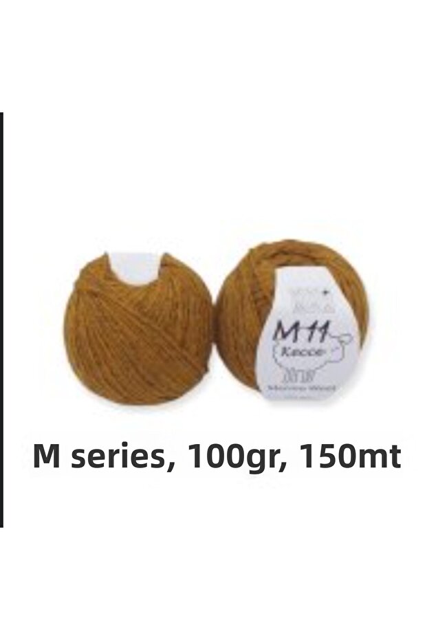 100% صوف الماعز الطبيعي 100 جرام 150 Mt M Series 2 Pack
