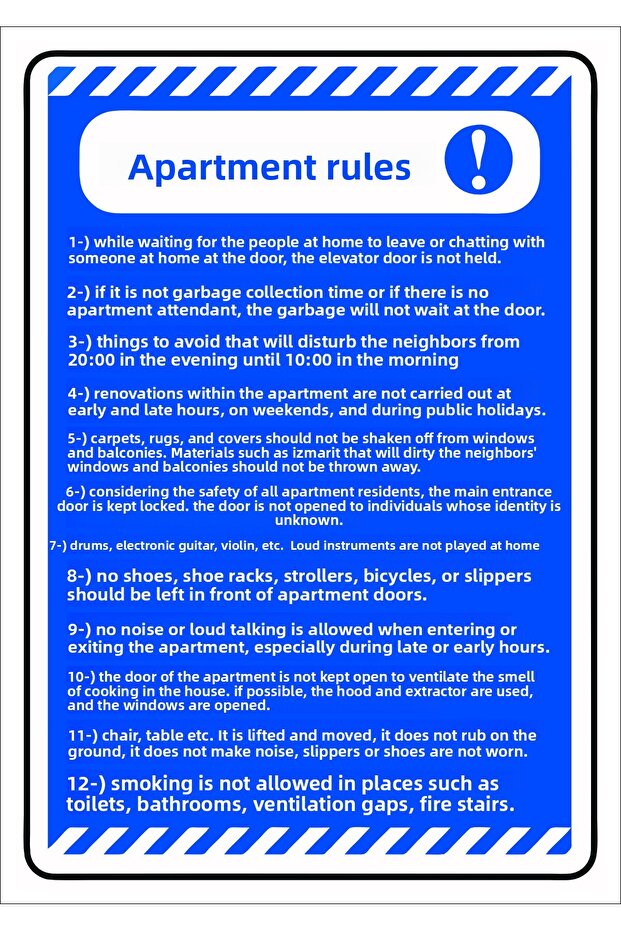 قواعد الشقق 35×25 سم - 1