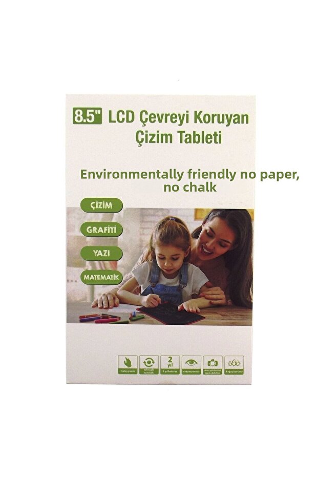 8.5 Inch LCD Red Blackboard