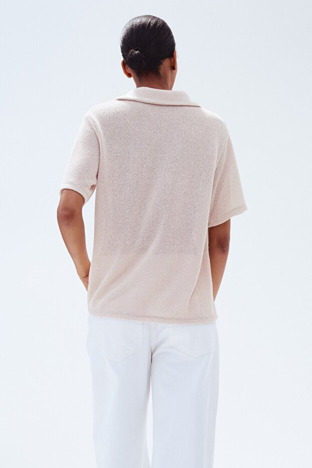 Yakalı Triko Üst - 4