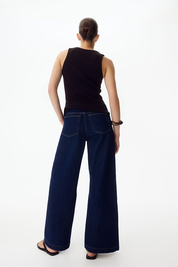 MAMA Wide Jeans - 5