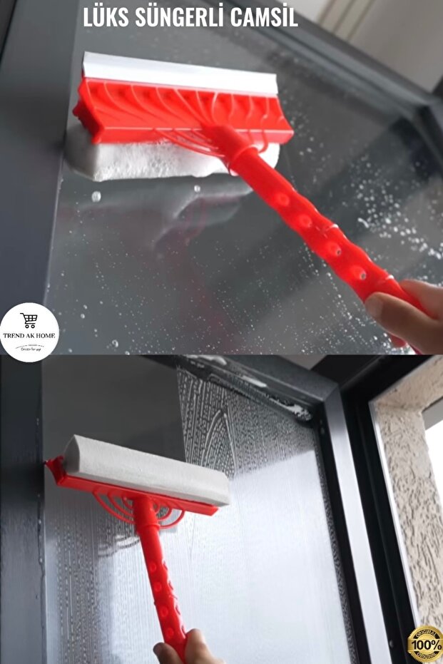 SÜNGERLİ CAMSİL ÇEKPAS CAM SİLECEĞİ SÜNGERLİ PRATİK CAM SİLECEĞİ (1 Adet ) - 3