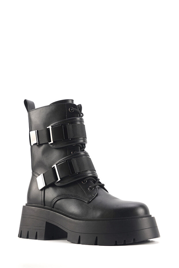 CHAD 4PR Siyah Kadın Postal - 2