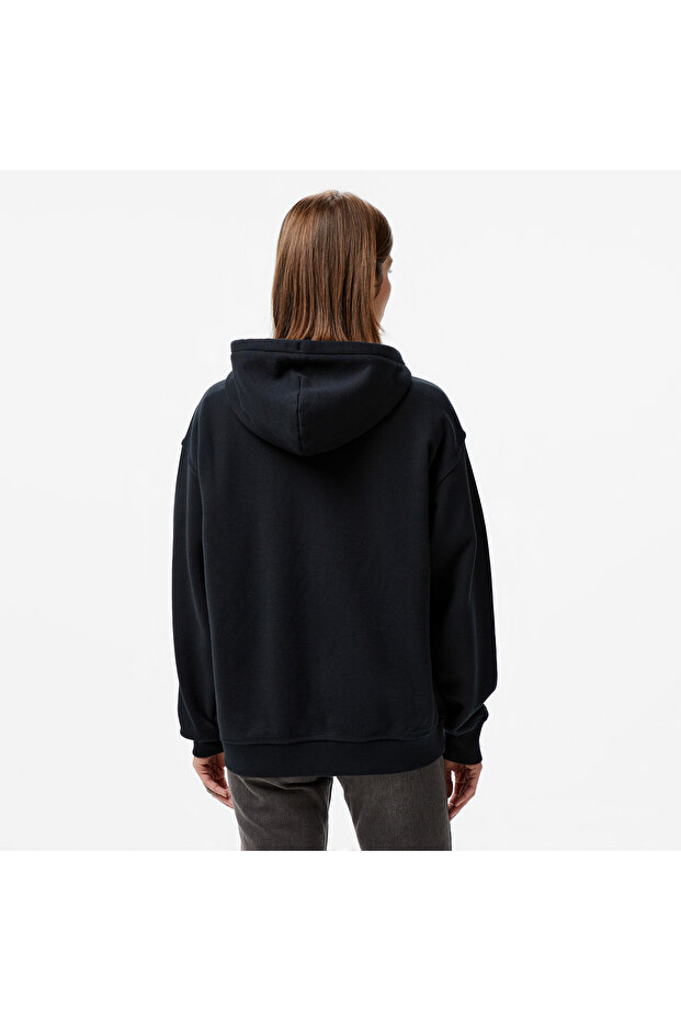 Classic Unisex Siyah Sweatshirt - 3