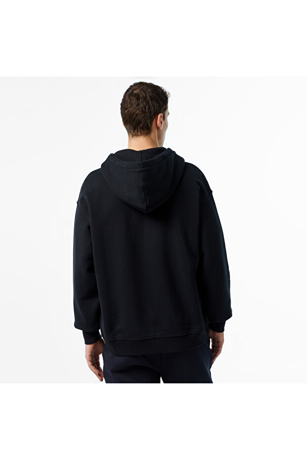 Classic Unisex Siyah Sweatshirt - 6