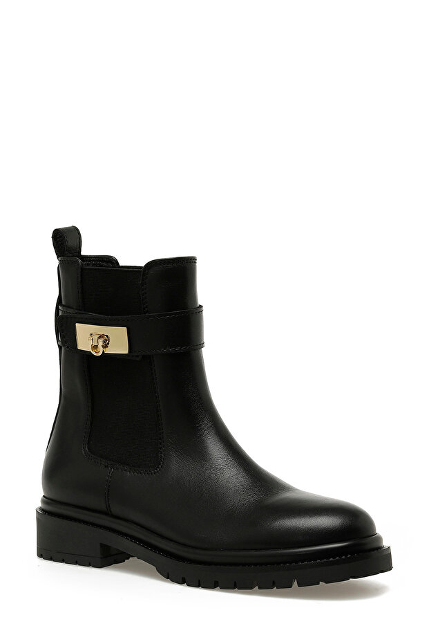 OFENDA 5PR Siyah Kadın Düz Bot - 1