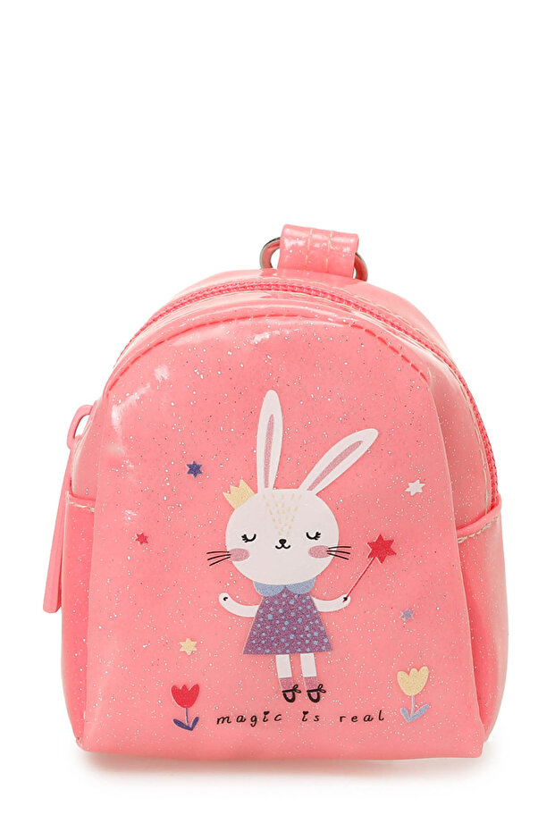 MAGIC RABBIT BZK 5PR Pembe Kız Çocuk Bozuk Para Cüzdanı - 1