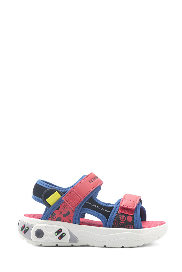 Social 5Fx Red Boys' Sandals