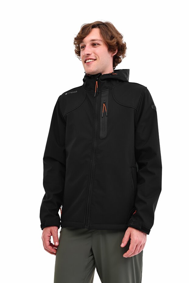 ML NEW TREND 1GT17 5PR Siyah Erkek Softshell - 1