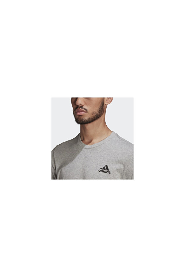 GK9641 M SL SJ T Erkek Spor T-Shirt Gri - 5