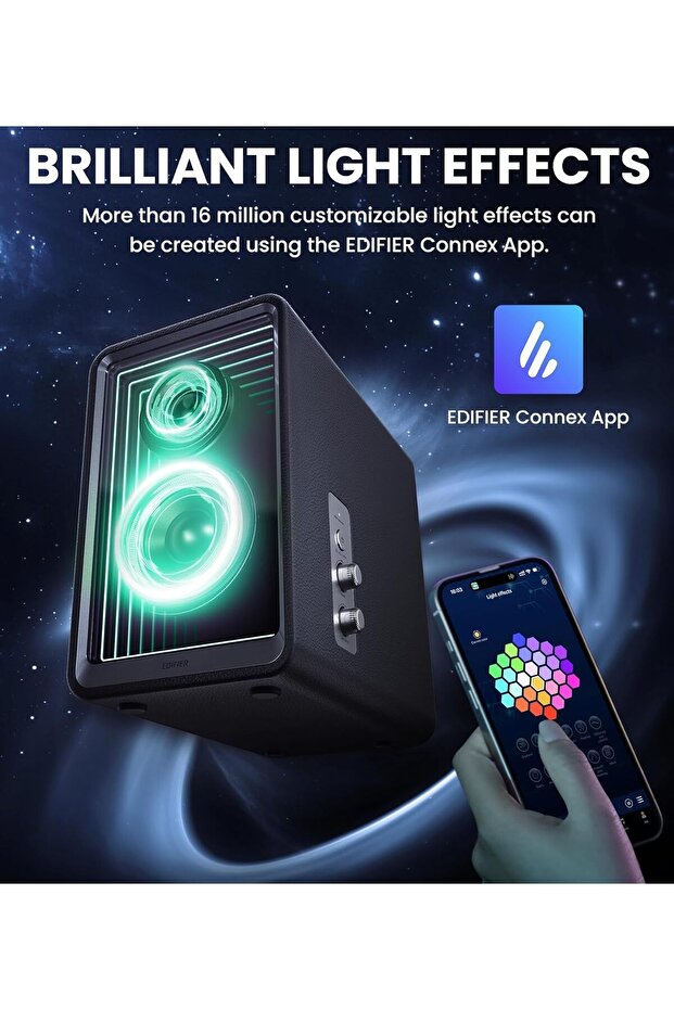 Edifier QR65 Desktop Active Monitor Speaker with Gan Charger,BT5.3,USB-A,RCA - 5