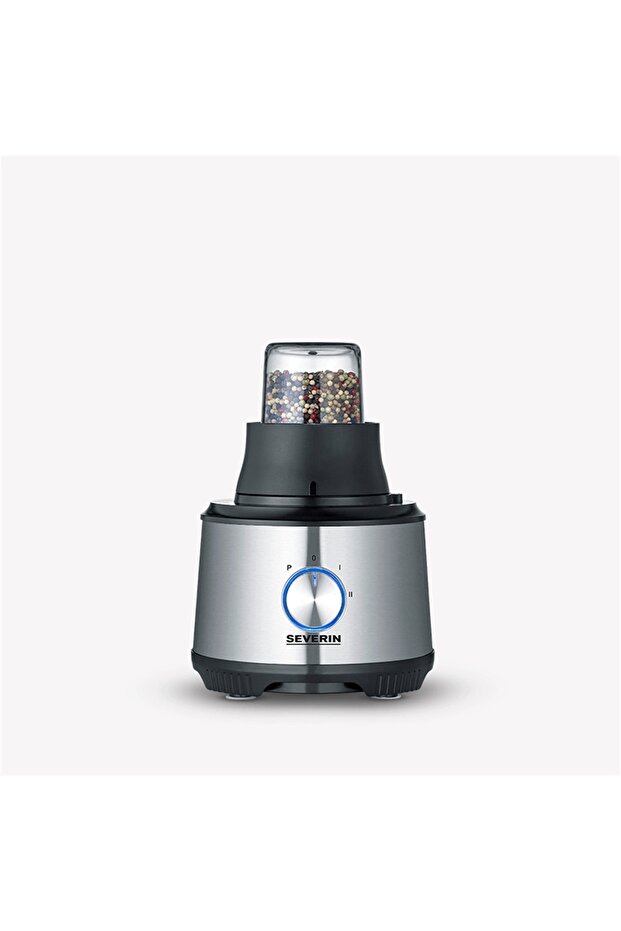 KM-3892 Çok Amaçlı Cam Hazneli Mutfak Robotu Siyah - 4