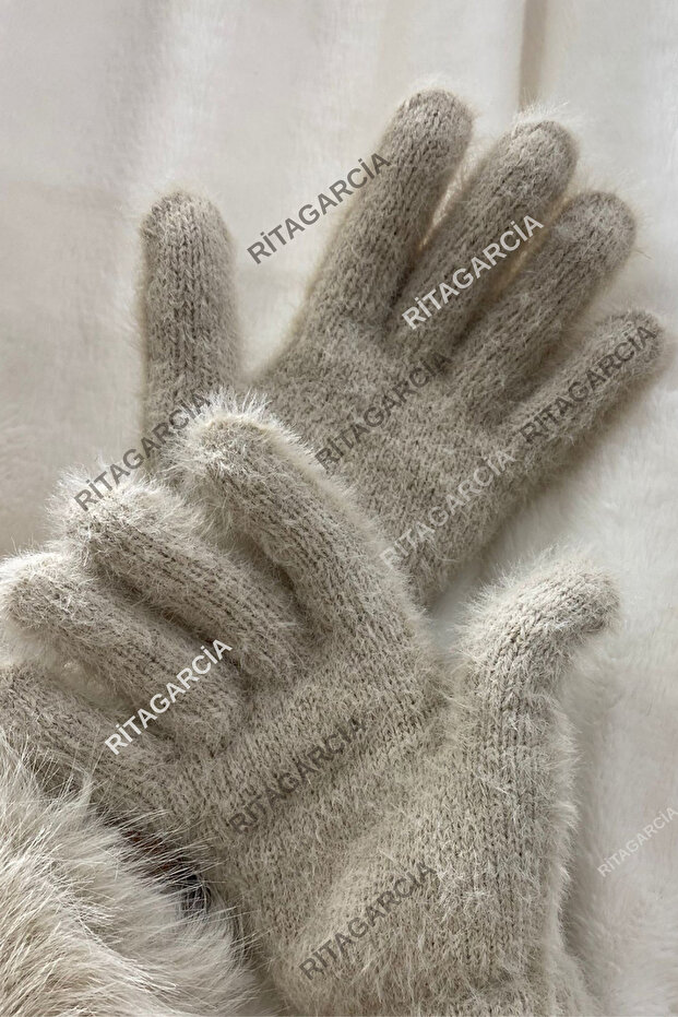 Peluş Uzun Eldiven - 3