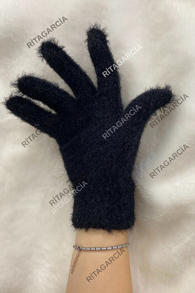 Peluş Uzun Eldiven - 9