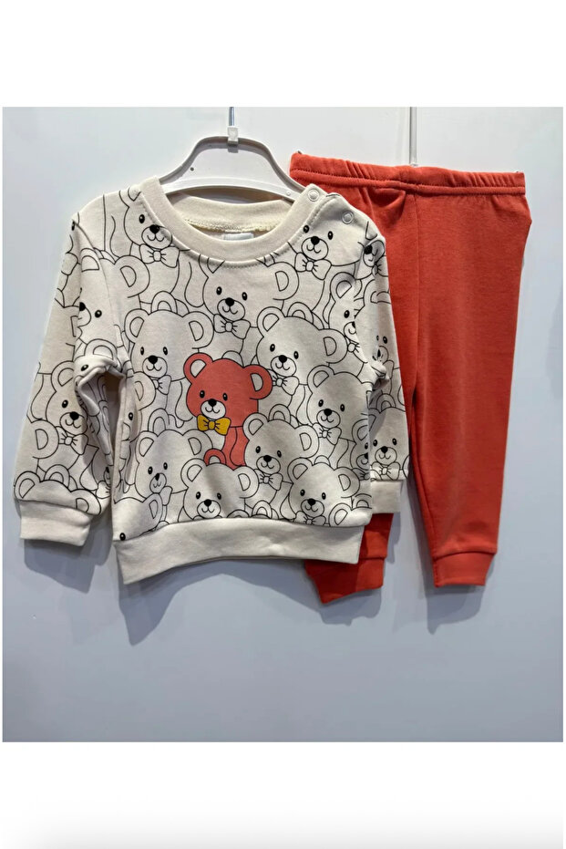 مجموعة مطبوعة على شكل دمية دب - 6