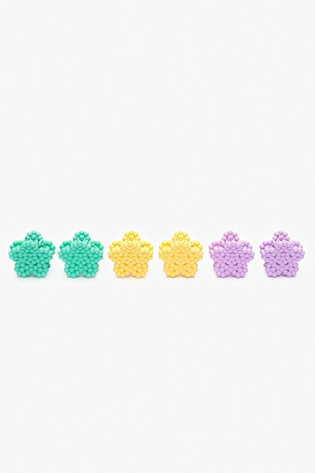 Girl's Star Colorful Hair Clip