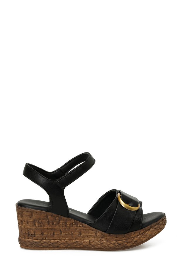 325069.Z 5Fx Black Women's Wedge Heel Sandals