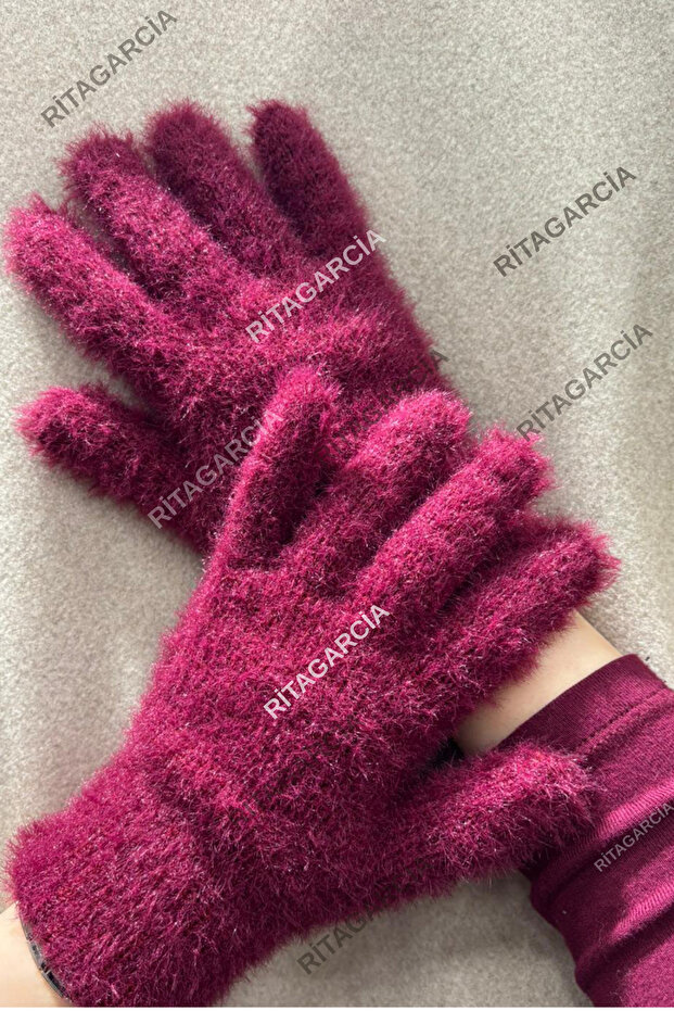 Peluş Uzun Eldiven - 3