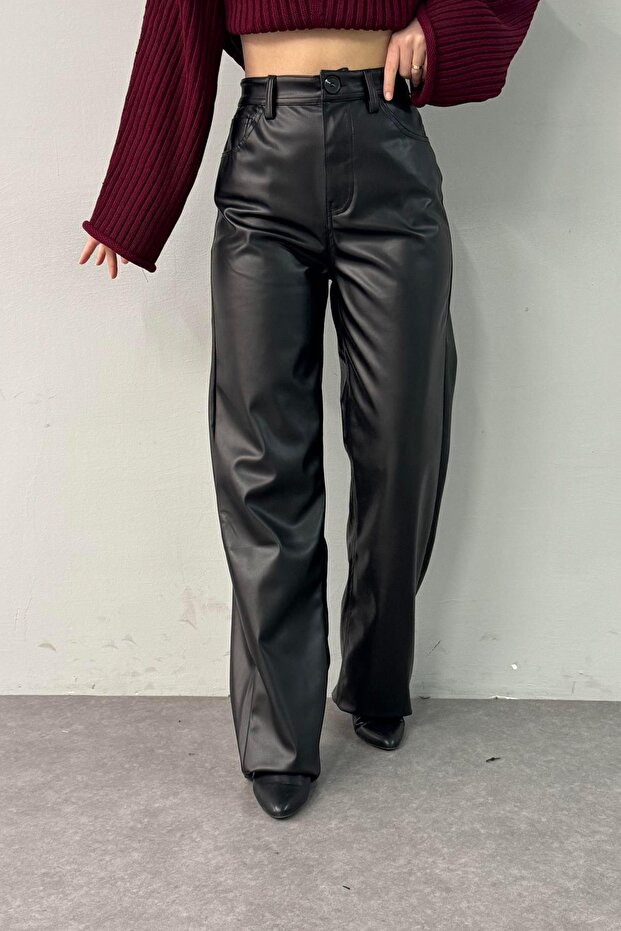 DERİ PANTOLON - 2