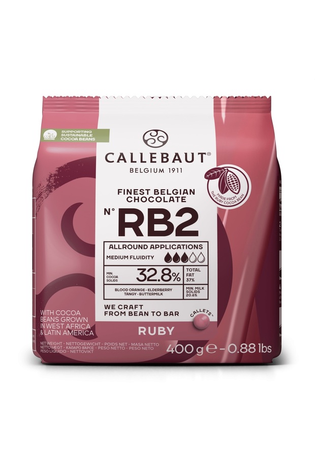 Ruby Rb2 Kuvertür Drop Çikolata 400 gr - 1