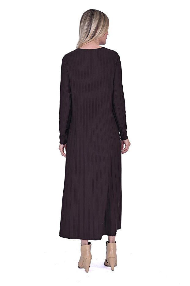 Cubuk Triko Tunik KAHVE - 3