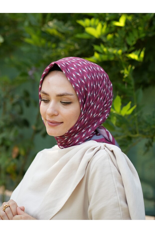 Eliza Pattern Soft Scarf - 2