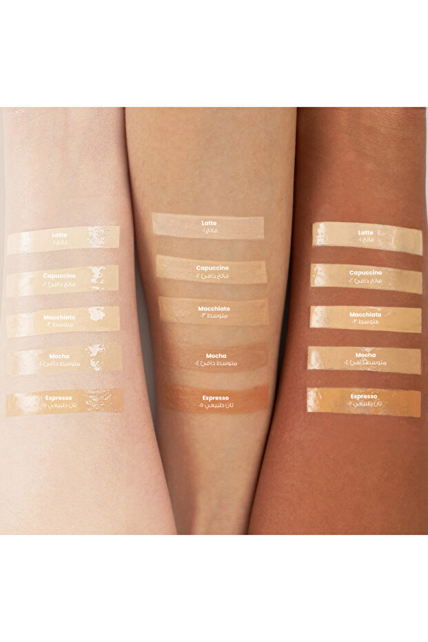 Luca Foundation Dreamy Glowy Skin Macchiato 03 LOCA Foundation Macchiato - 4