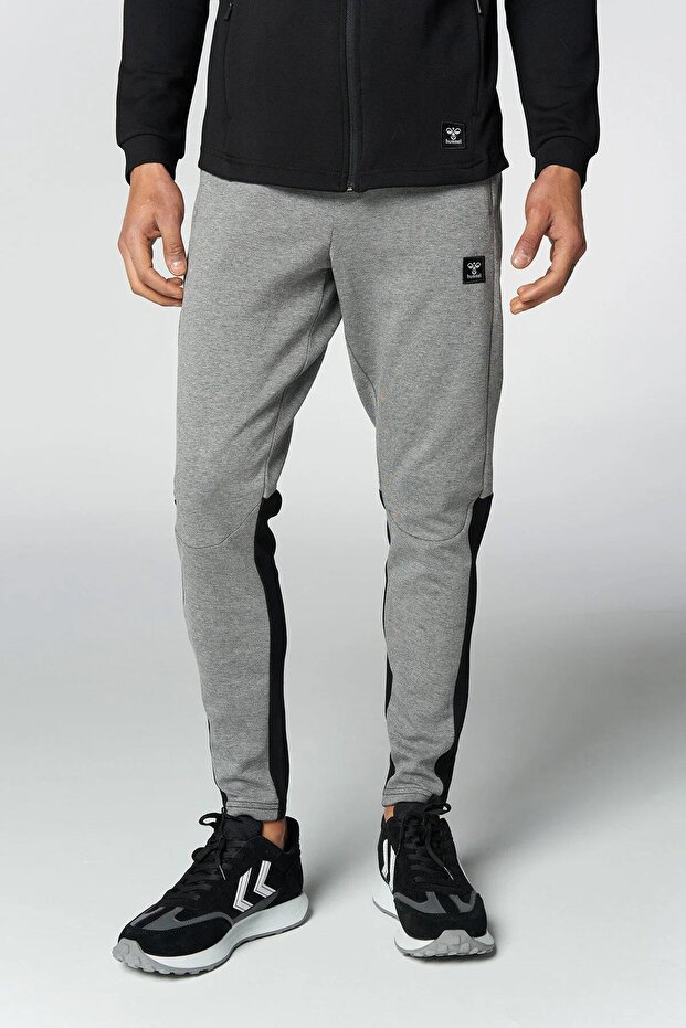 T-tropper Tapered Erkek Gri Eşofman Altı - 1