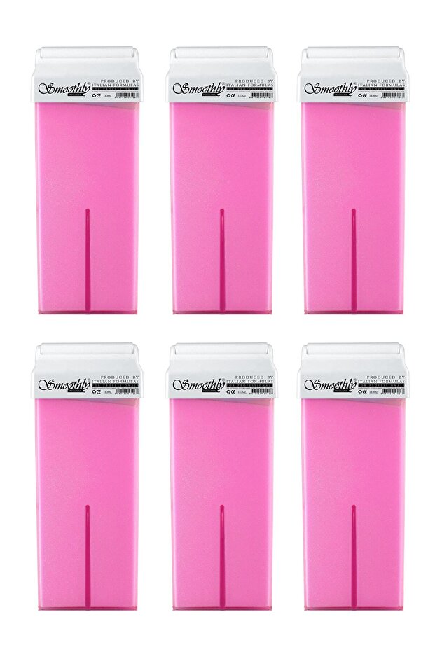 Roll-on Kartuş Sir Ağda Pembe Pudralı 6lı Set 600ml Hassas Cilt Ve Hassas Bölge Ağdası - 9