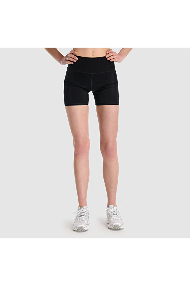 Wns1534 Black Women's Shorts
