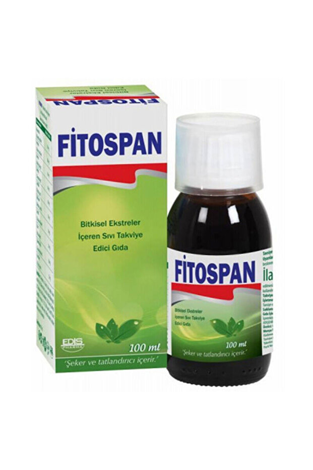Fitospan Bitkisel Ekstreler Içeren Sıvı Takviye Edici Gıda 100 ml ŞURUP - 1