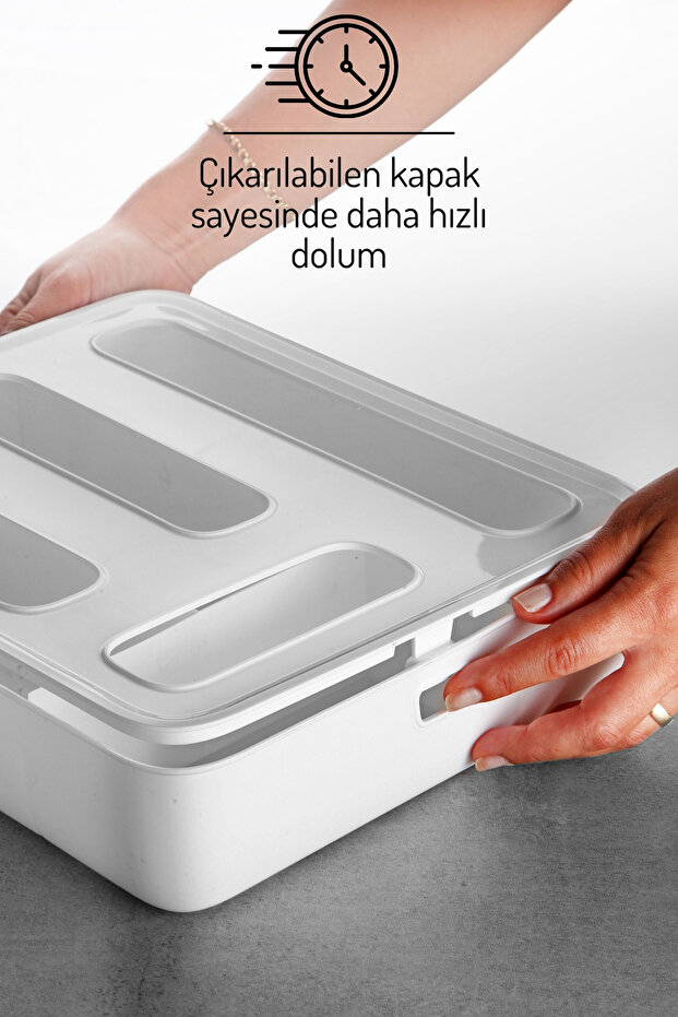 Poşet Organizeri, 4 Bölmeli Poşetlik - 4