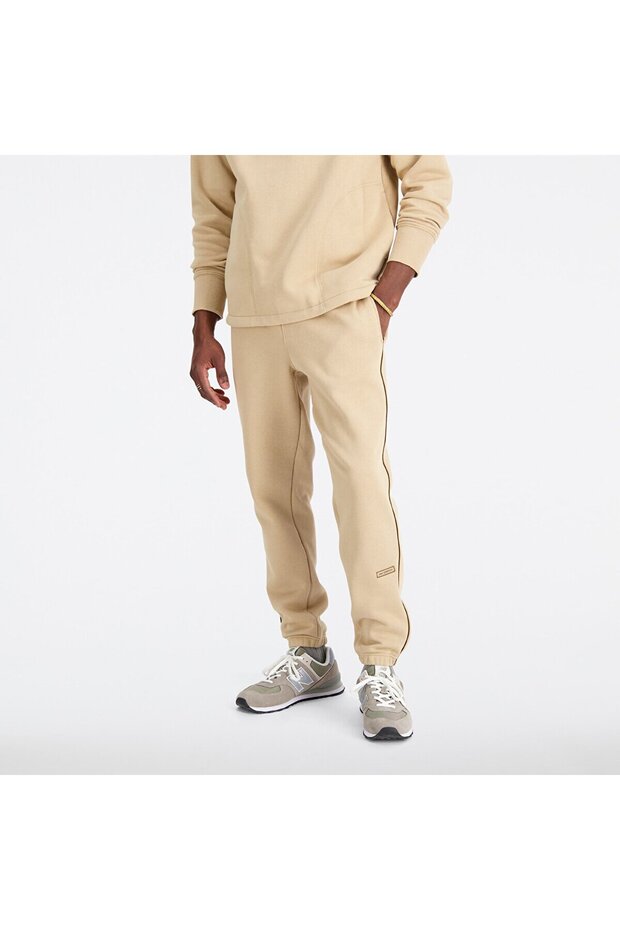 MNP1414 Bej Erkek Eşofman Altı - 1