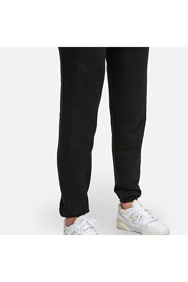 WNP1422 Siyah Kadın Eşofman Altı - 2