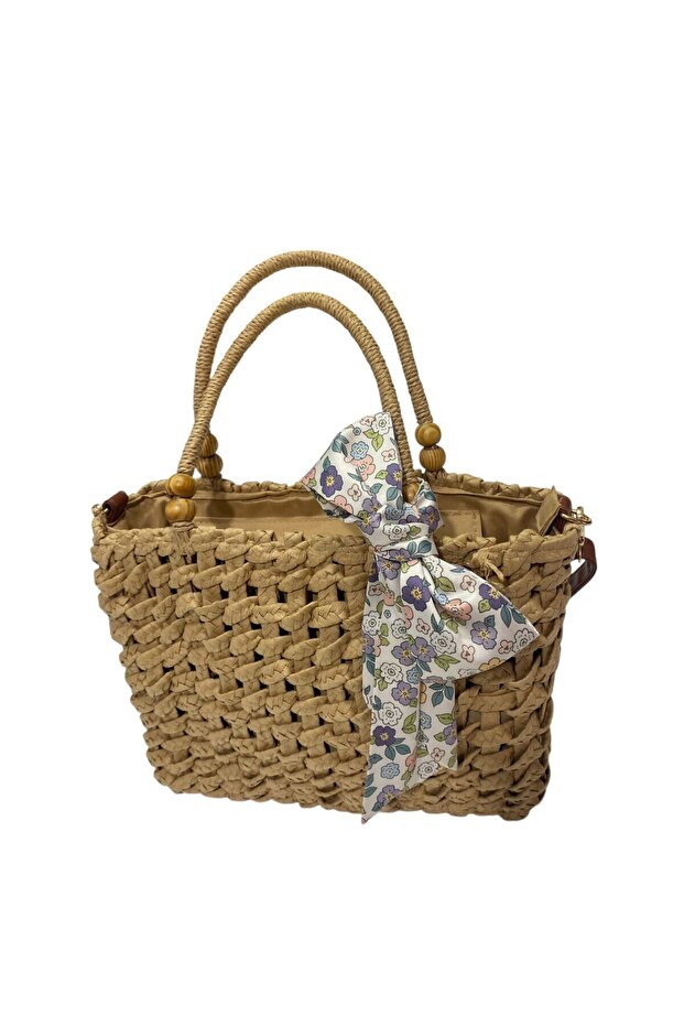 إكسسوار منقوش بربطة عنق ووشاح - 1