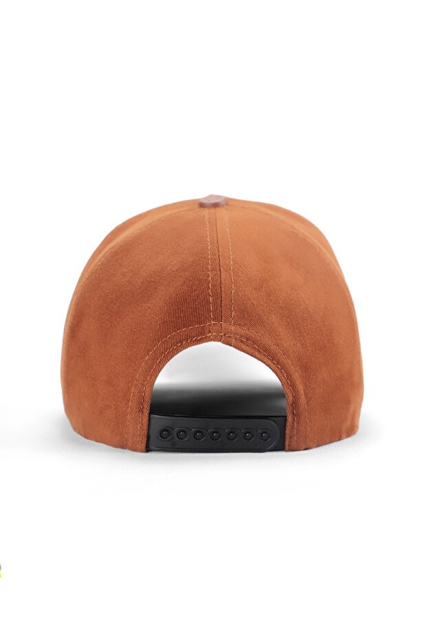 Wolf Logo Navy-Camel Baseball Cap - 5
