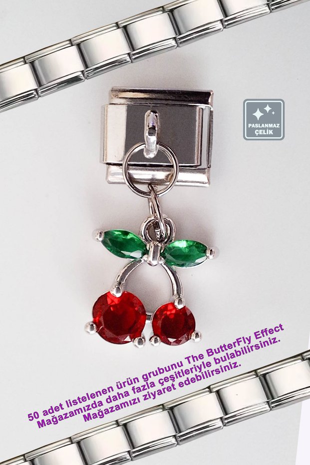 Italian Steel Bracelet - Single Charm