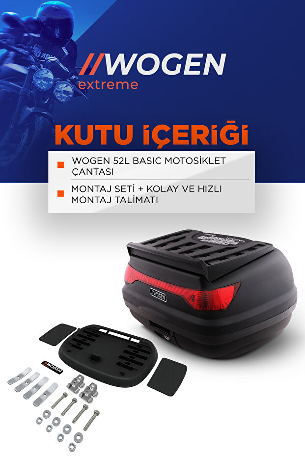 Wg52 Arka Çanta 52 Litre Basic (SİYAH) - 4