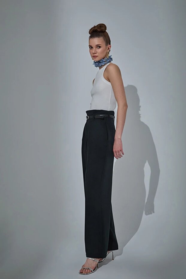 Belted Trousers