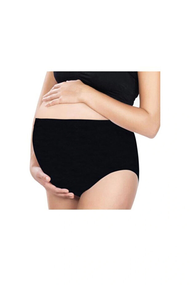 Black Maternity Panties