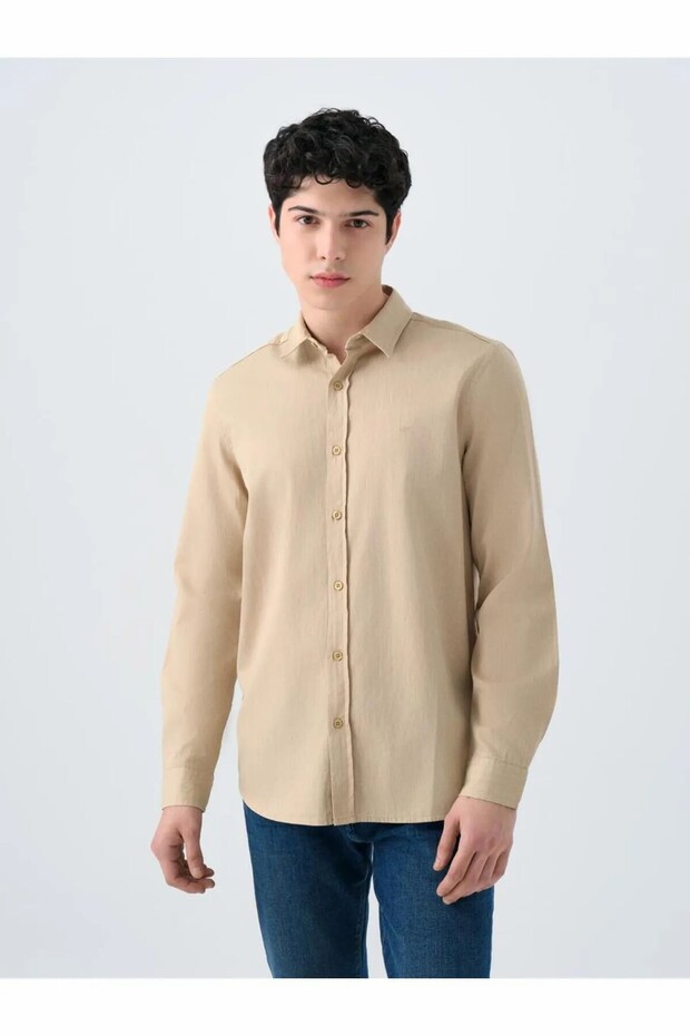 Men's Stone Lf 2038615 Stone m Shg Shirt Lf2038615-Stone