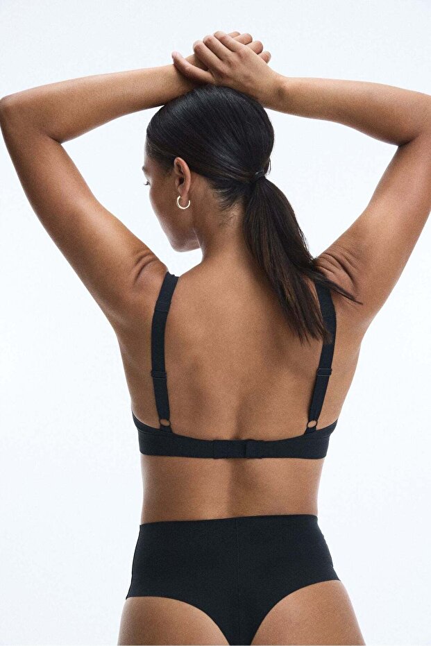 حمالة صدر من الألياف الدقيقة الناعمة - 1