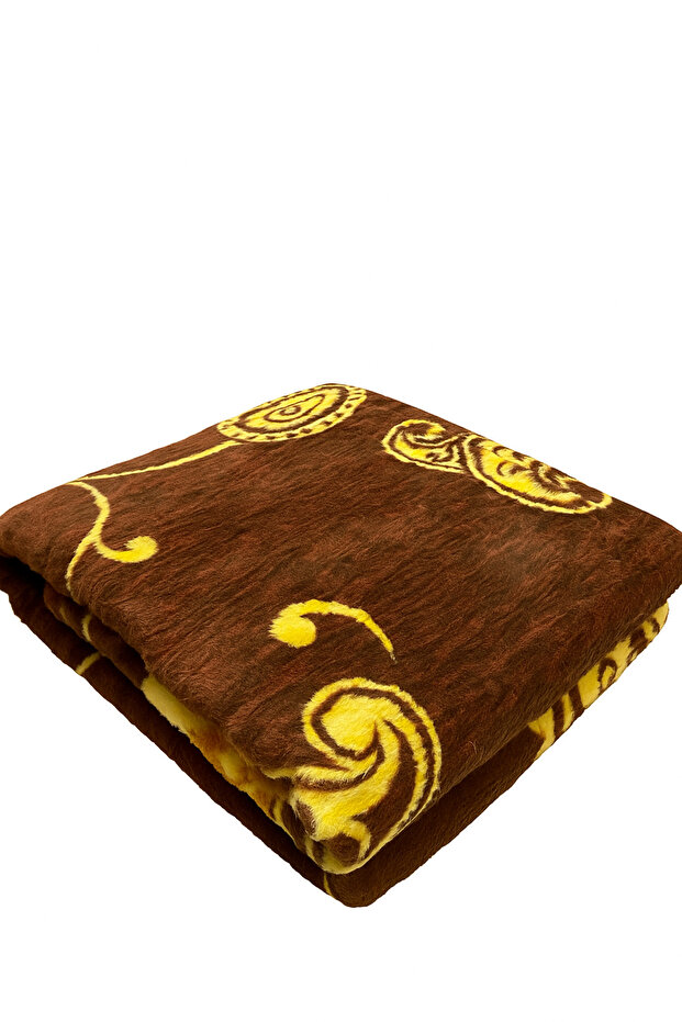 Çift Kişilik Lüks Peluş Uşak Battaniyesi (2.5KG) - 1